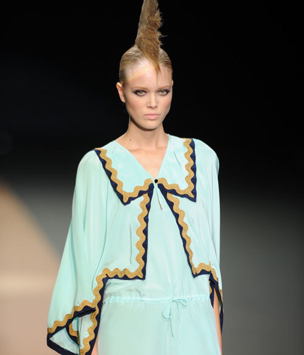 Miguel Palacio llena la pasarela de crestas