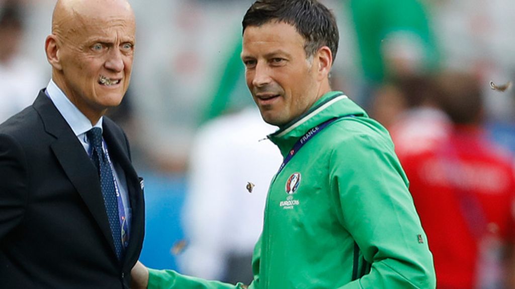 Collina y Deschamps, 'atacados' por los insectos