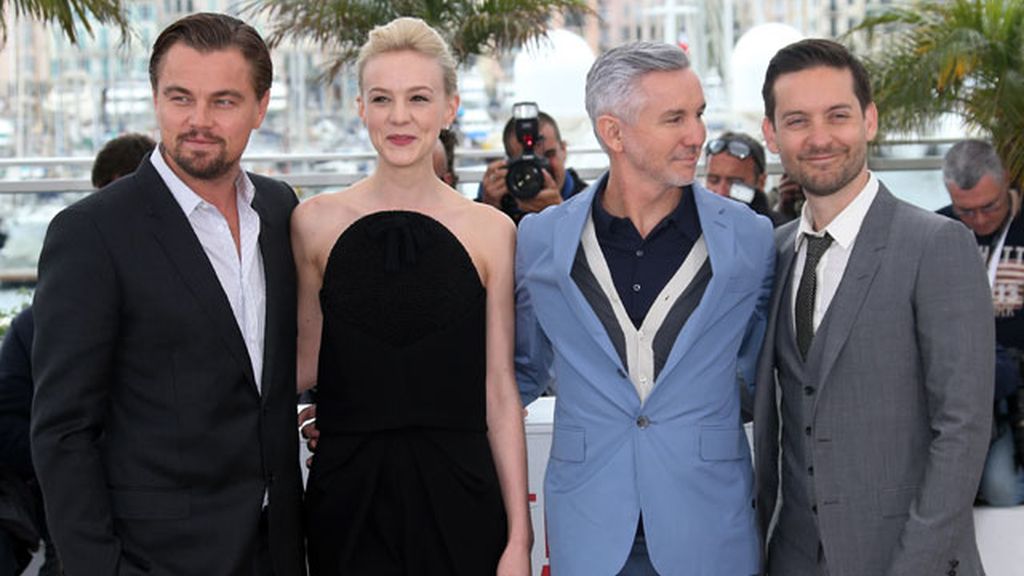 Los protagonistas del Gran Gatsby posan en Cannes