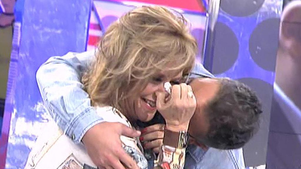 Kiko Hernández y Lydia Lozano se reconcilian entre abrazos y lágrimas