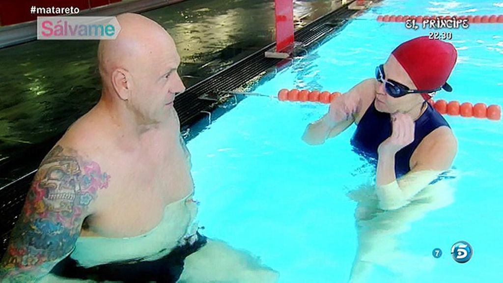 El colaborador, que asegura odiar el agua, deja el entrenamiento