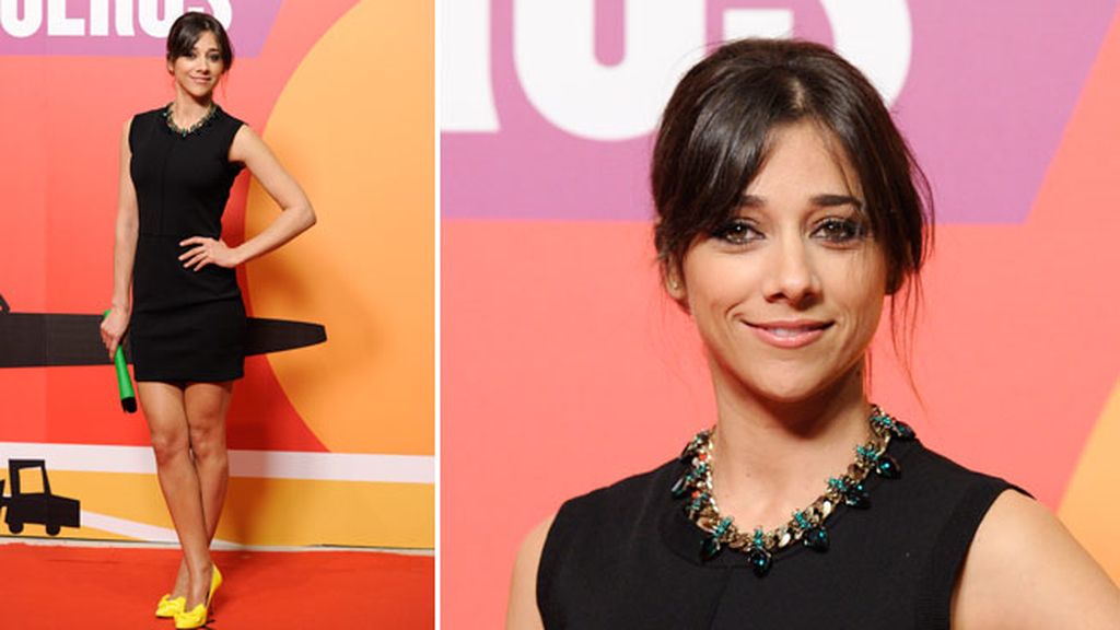 Marian Hernández, adicta al flúor en zapatos y bolso