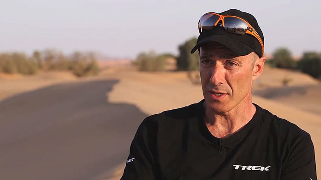 Gaspar Mayor en la Titan Desert