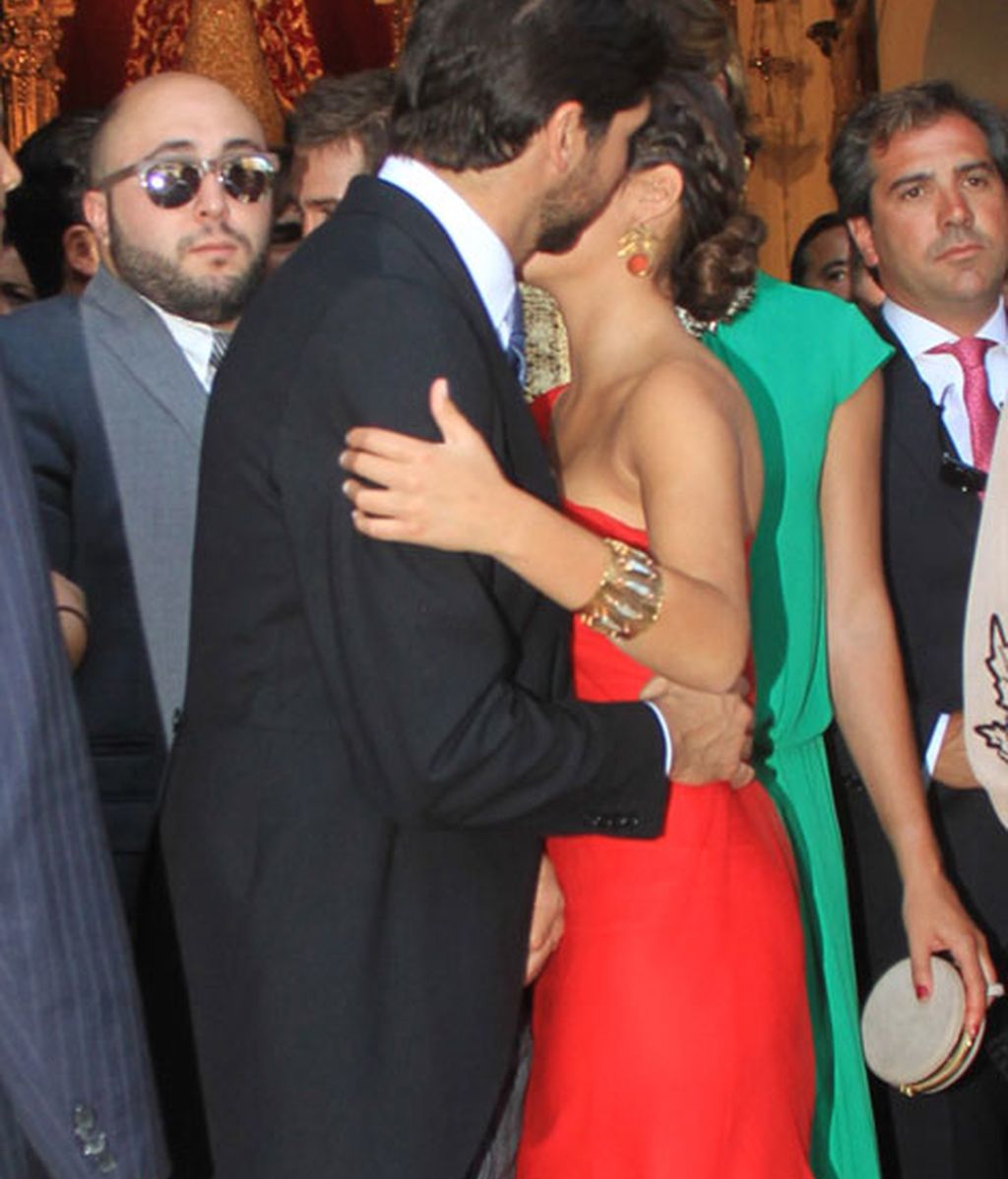 Así ha sido el vestido de Lourdes Montes en su segunda boda con Fran Rivera
