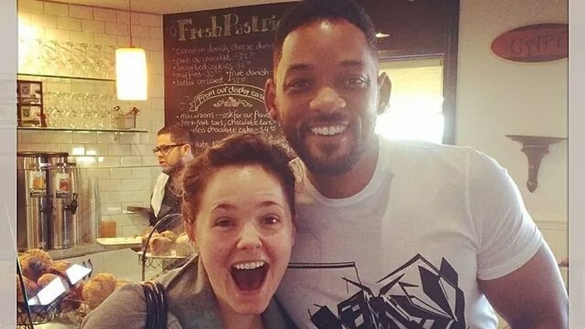 Will Smith ayuda a una fan a anunciar su embarazo