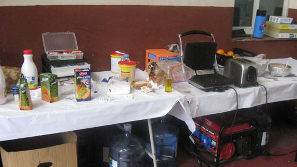 Con el Duque en el plató de 'Sin tetas...'