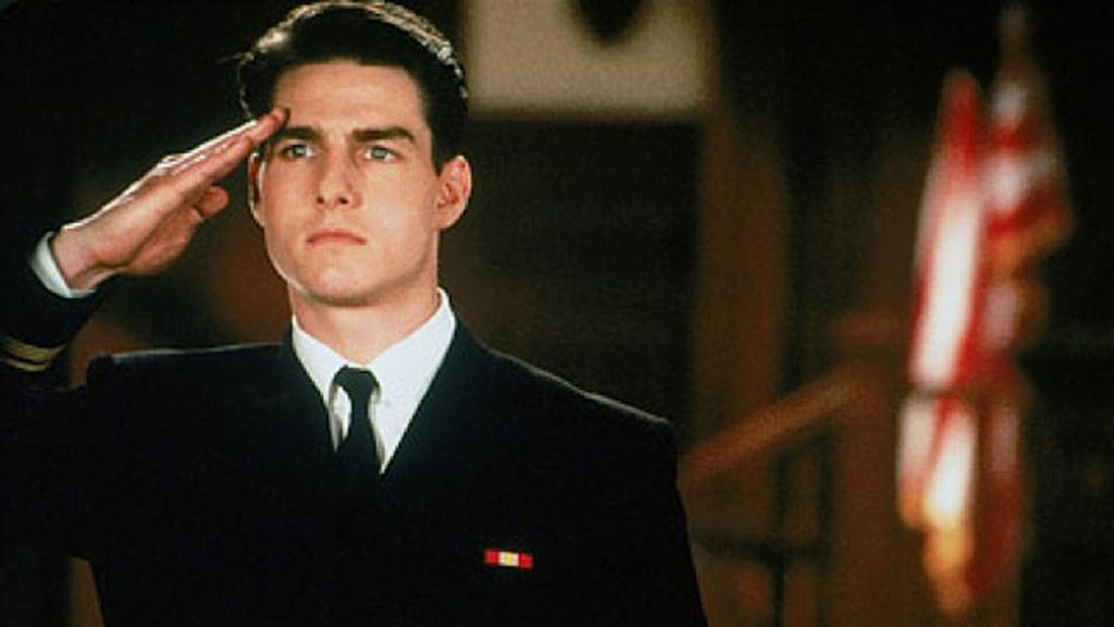 Tom Cruise es el alferez Kaffe, defensor de marines en 'Algunos hombres buenos'