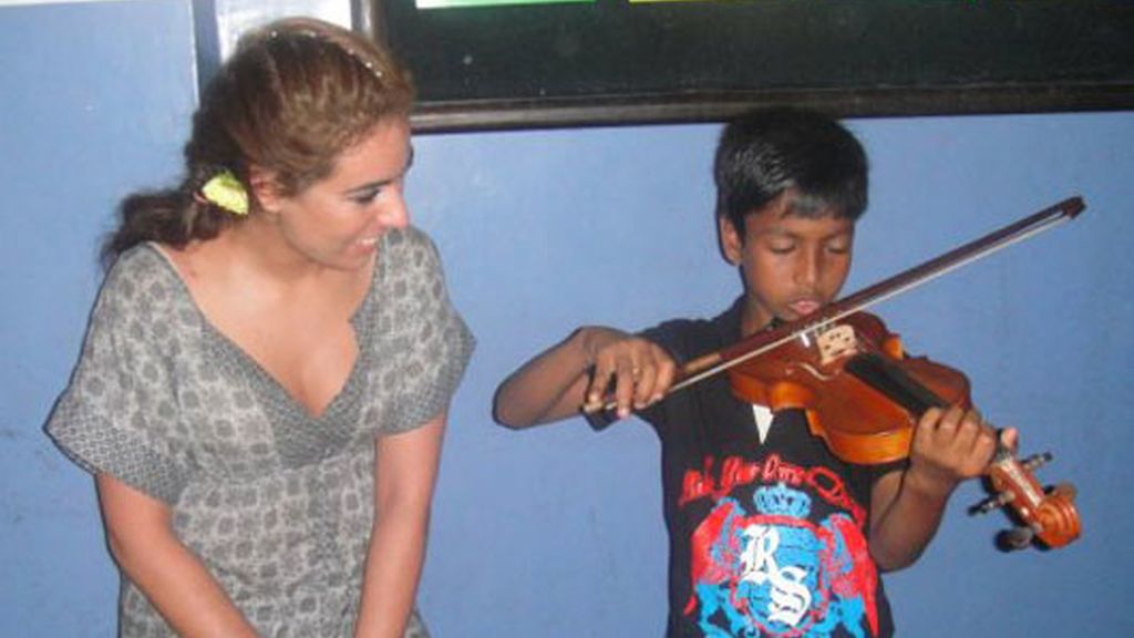 Indhira, de misión solidaria en la India con la ONG 'Global Humanitaria'