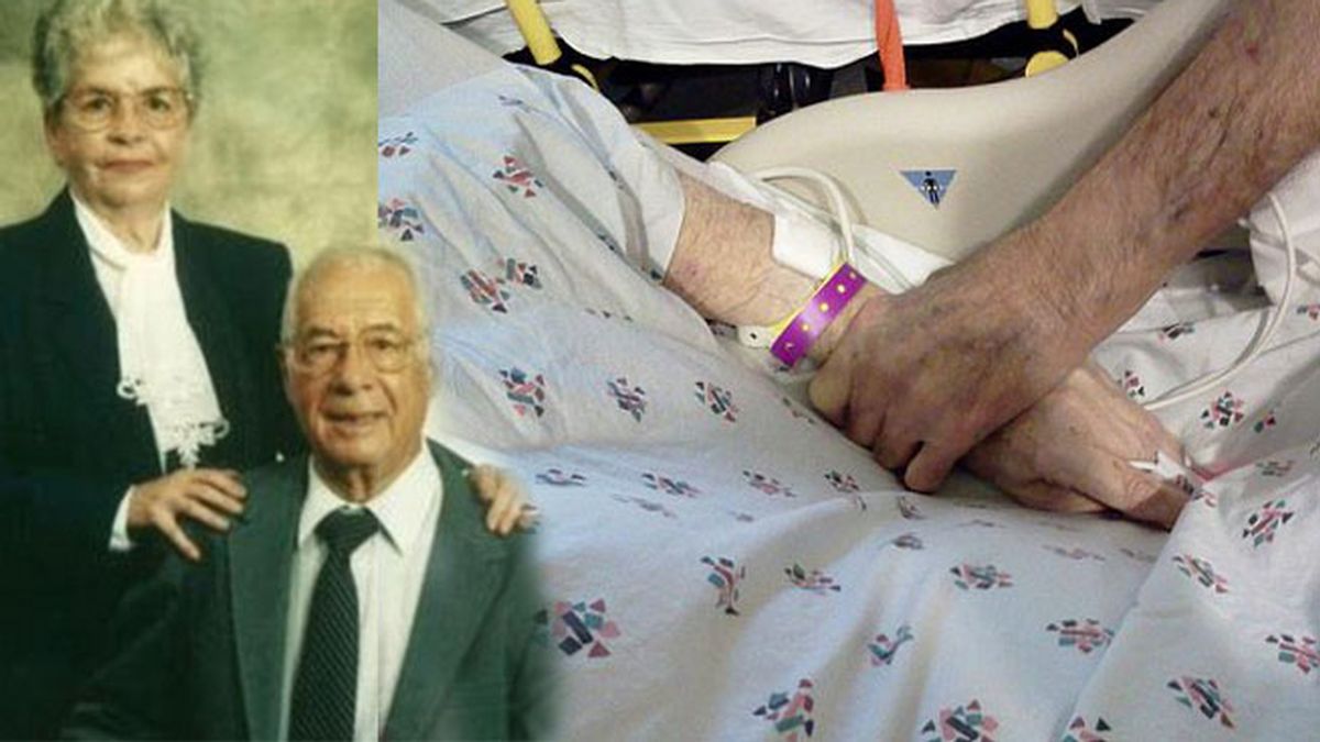 Una pareja, casada durante 65 años, muere con una hora de diferencia