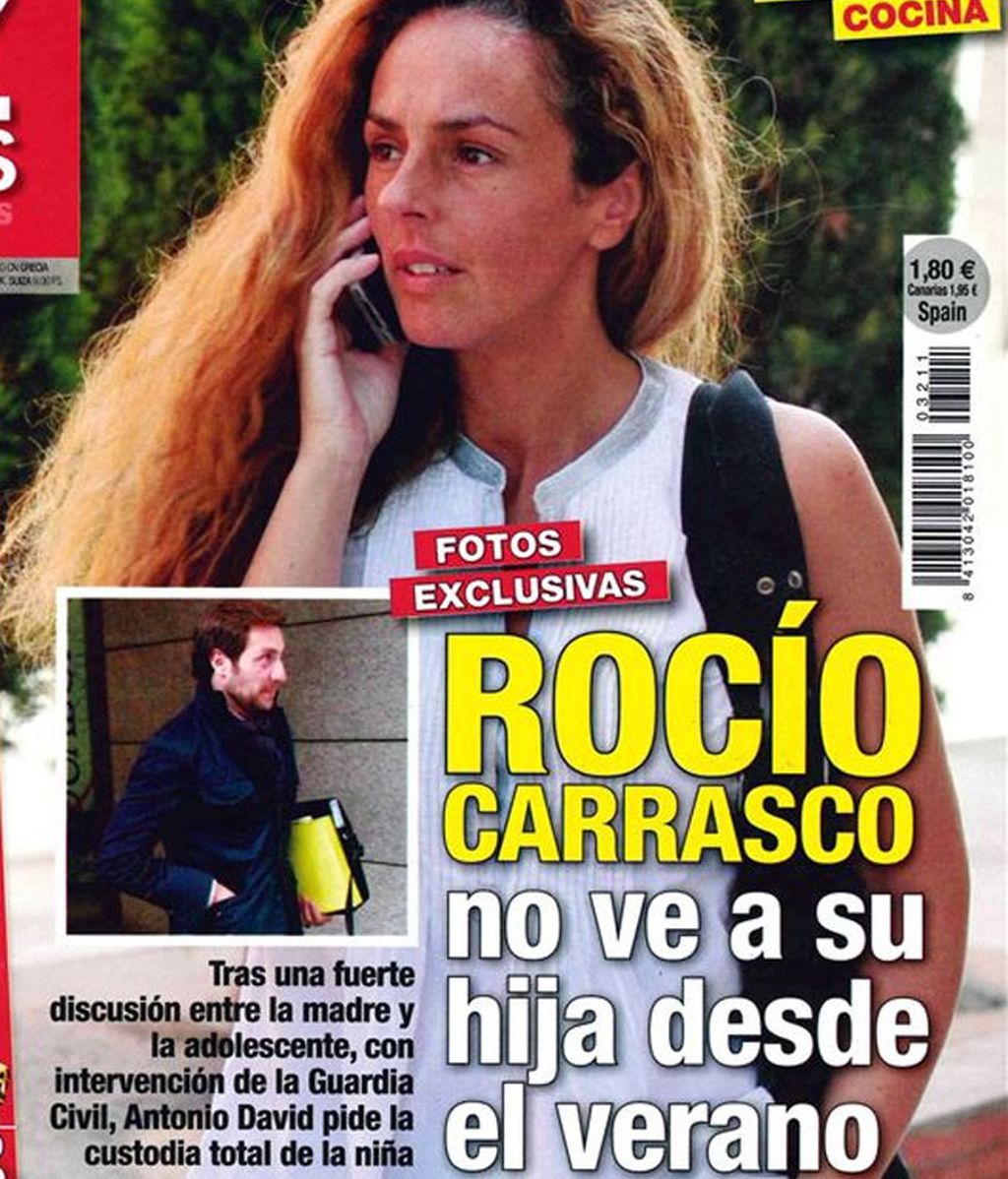 Rocío Carrasco no ve a su hija desde verano, según 'Diez Minutos'