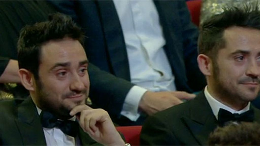 Juan Antonio Bayona y su hermano