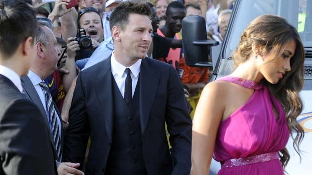 Boda de Xavi Hernández con Nuria Cunillera