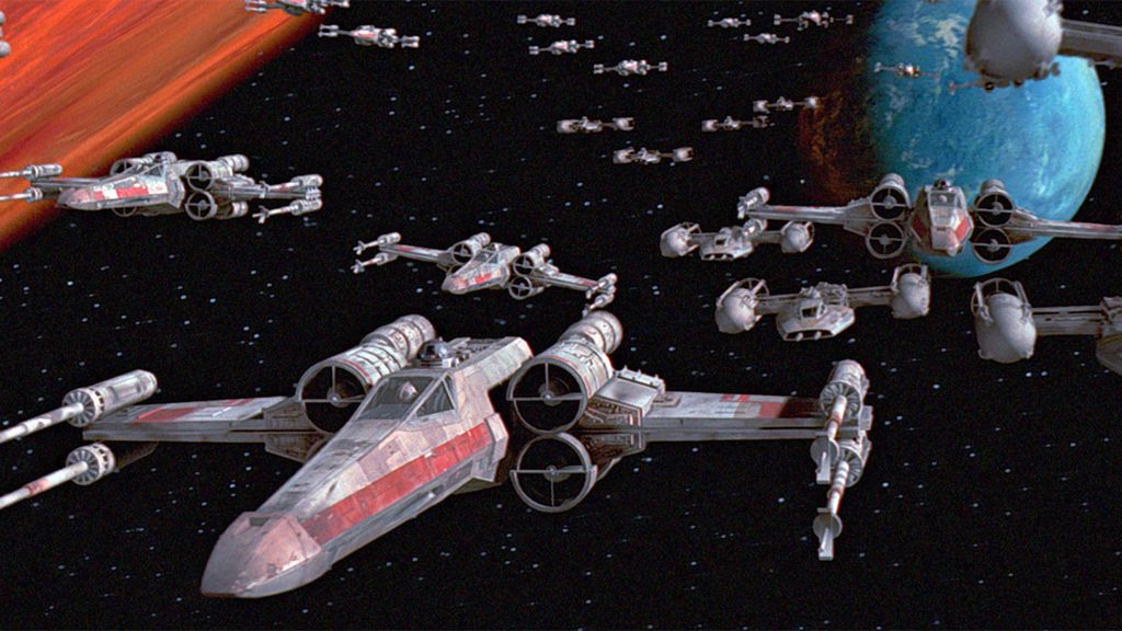 X-Wings, las fuerzas rebeldes