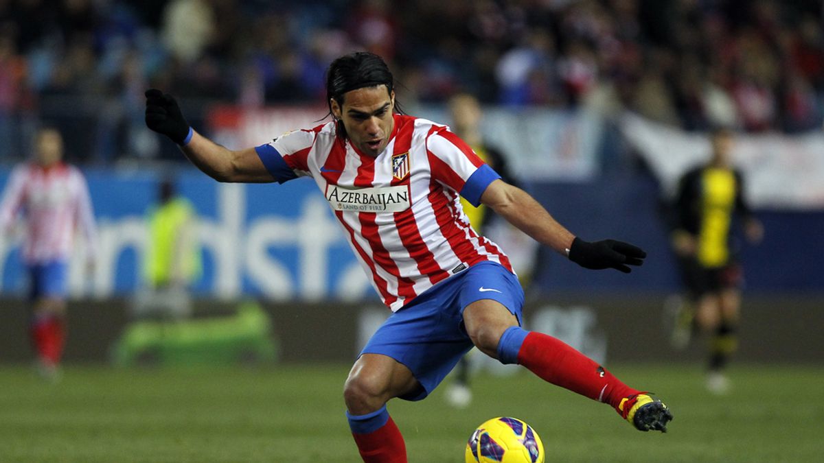 Falcao, Atletico Madrid Falcao, Atletico Madrid