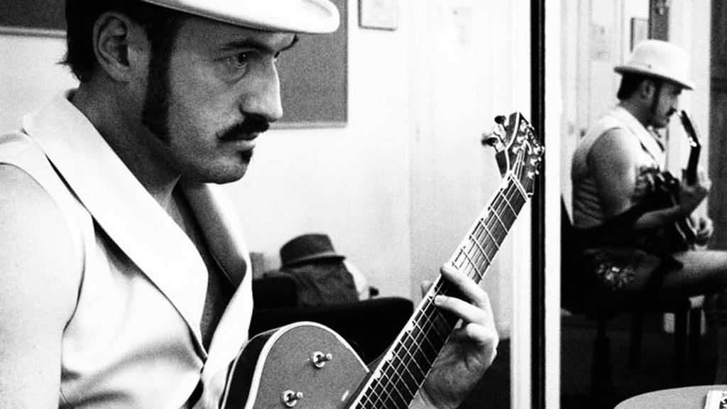 Con Álex O'Dogherty en su camerino