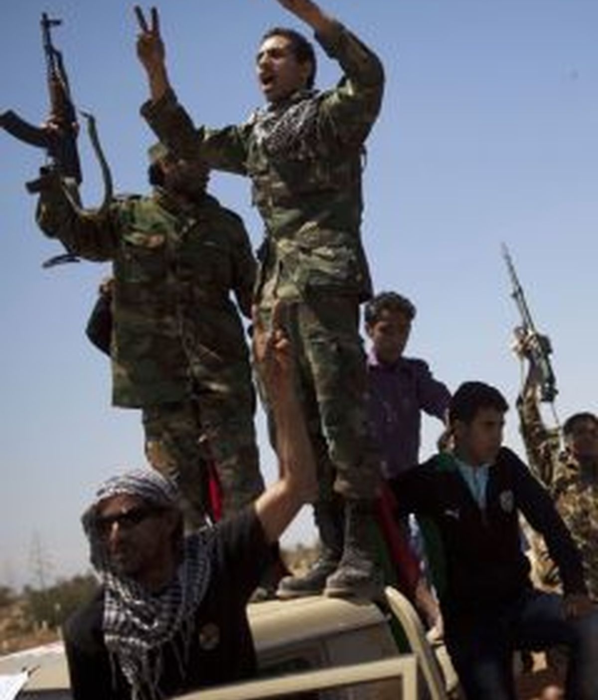 Los rebeldes libios aseguran que se quedan sin dinero. Foto: Gtres.