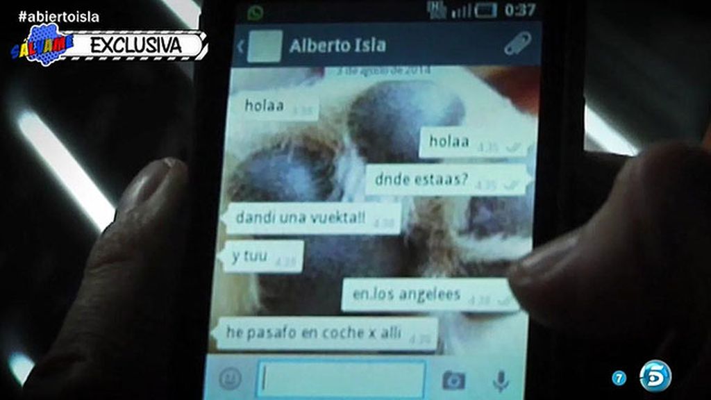 La amiga:  “Le aconsejo a Chabelita que no vuelva nunca con él”