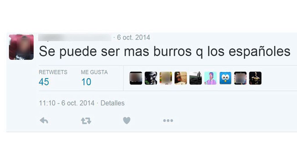 Insultos y amenazas en el perfil de Twitter del agresor de Rajoy