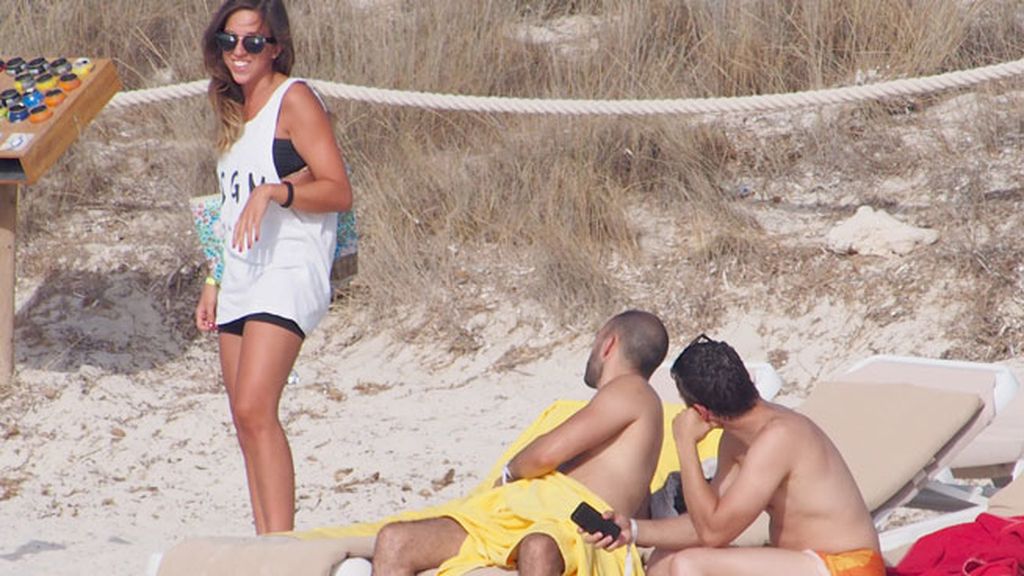 El disfruta de unos días de vacaciones en Formentera