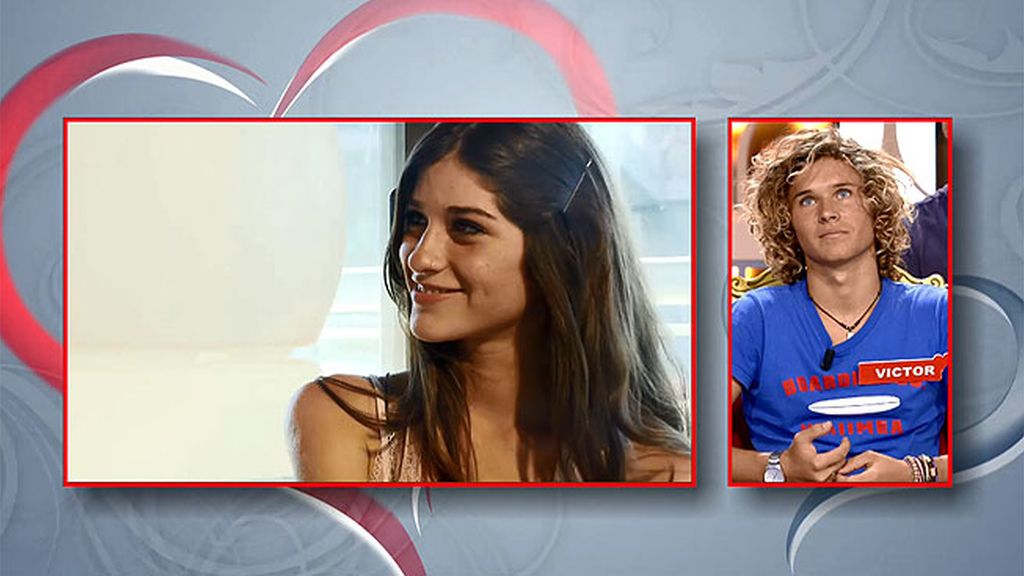 Adrián quiso besarla pero no pudo ser...