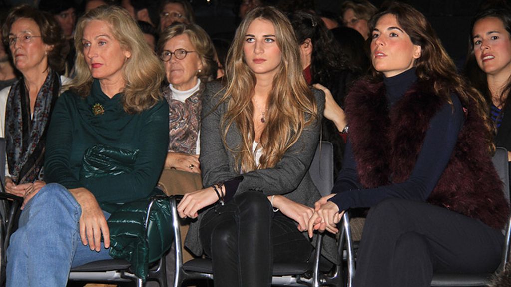 Su cuñada, Lourdes Montes, protagonista del 'front-row'