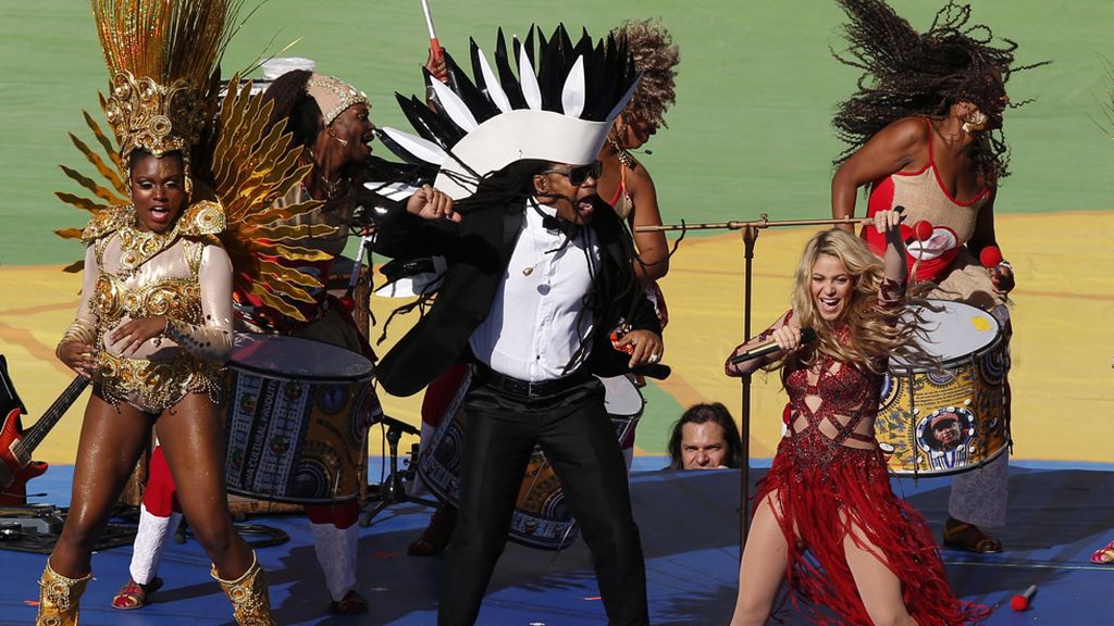 Shakira y Milan fueron los protagonistas de la ceremonia de clausura