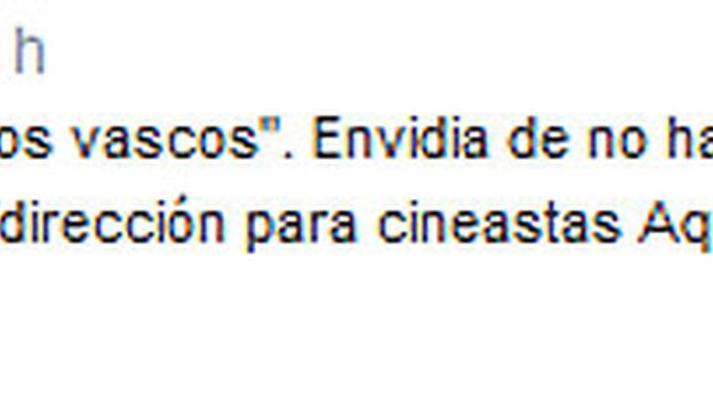 Tuits 'Ocho apellidos vascos'