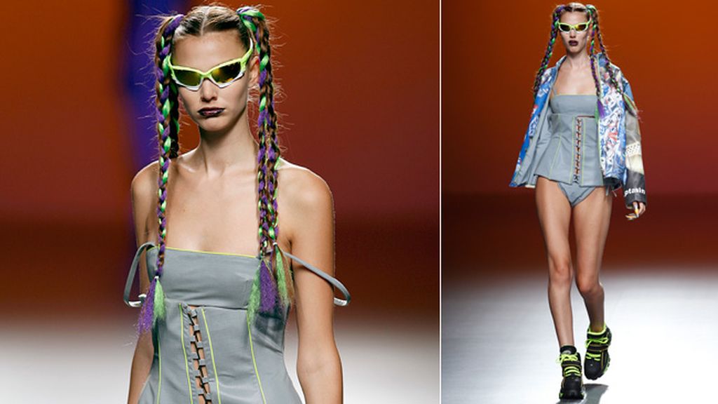 La diseñadora se rinde al 'look tokiota'