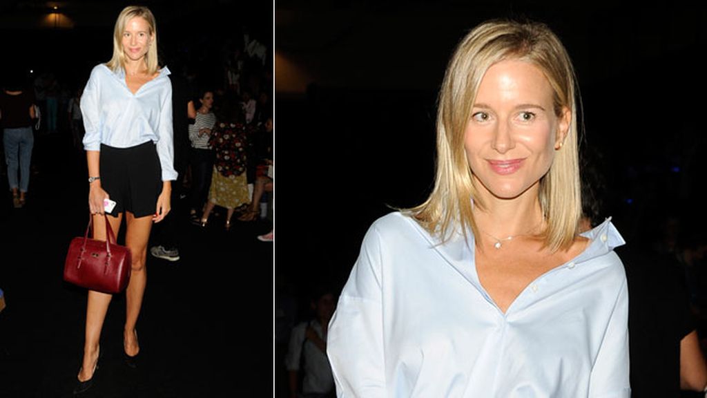 María León en el desfile de Alvarno