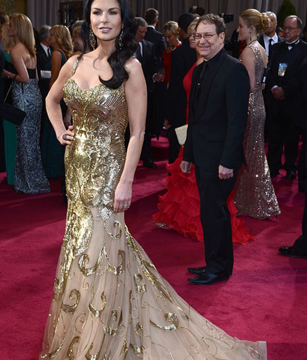 Catherine Zeta-Jones vestida de Zuahir Murad