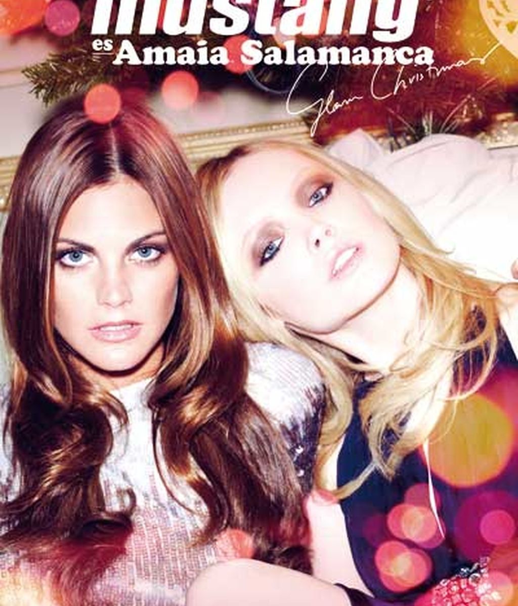 Amaia se viste de fiesta para Mustang