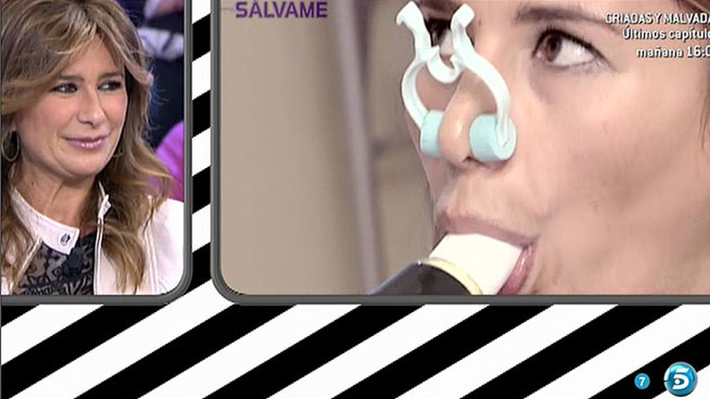 La colaboradora también se somete a las pruebas para calcular su edad biológica