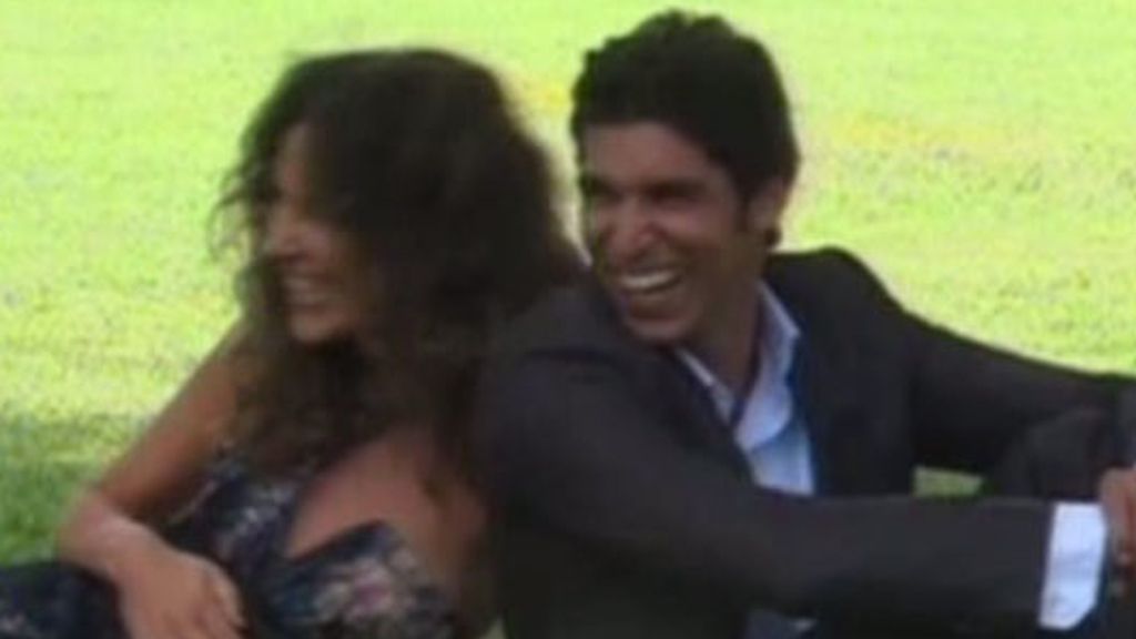 Cayetano Rivera y Roberta Armani, juntos