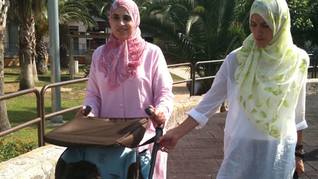 Adela, compartiendo el día a día con una familia musulmana