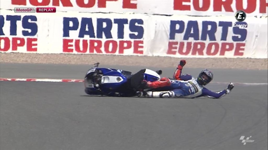 Caída en los Libres 2 de Sachsenring