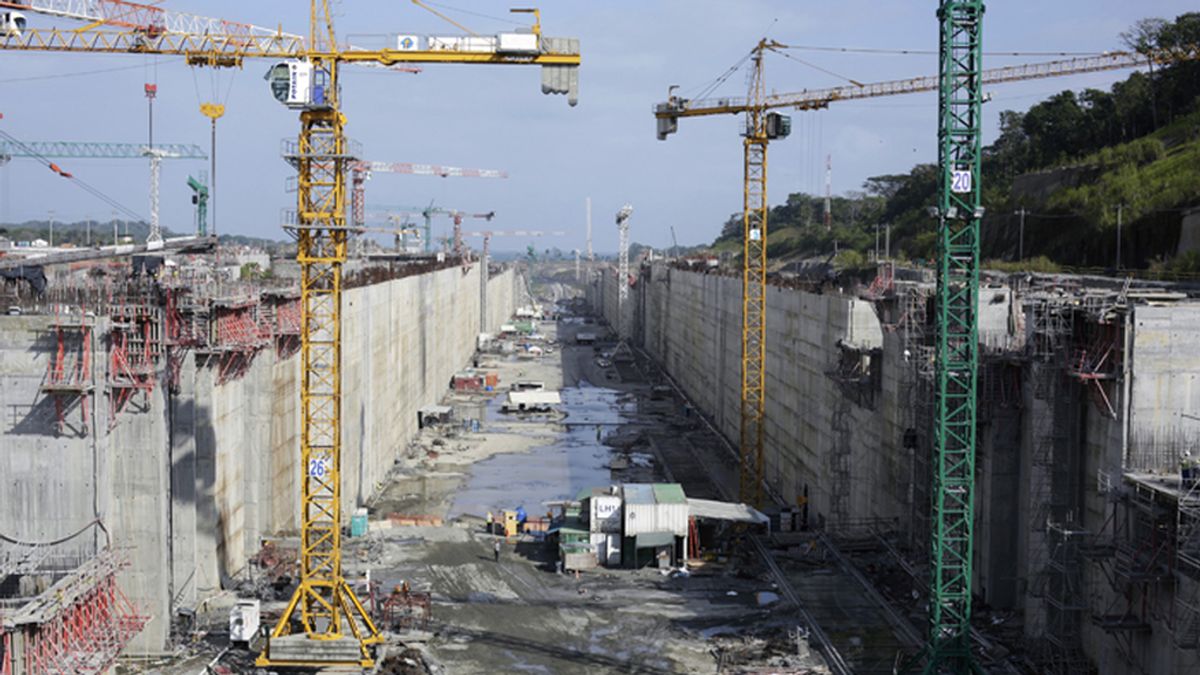 Obras de ampliación del Canal de Panamá a cargo del grupo liderado por Sacyr