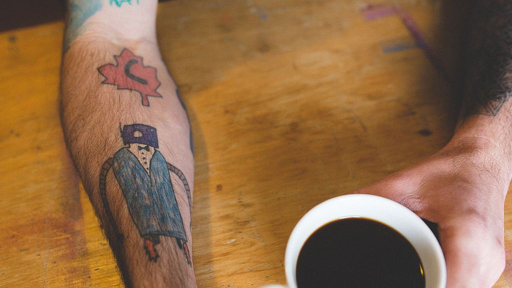 Kai creó el primer dibujó para su padre cuando tenía 4 años