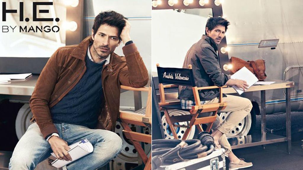 Irresistible y dandy: así son las primeras fotos de Andrés Velencoso para Mango