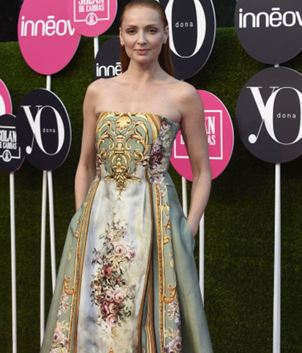 Elegante y sobria, así llegó Cristina Castaño al evento de la revista