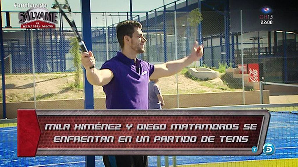 Mila Ximénez gana a Diego Matamoros en su último entrenamiento