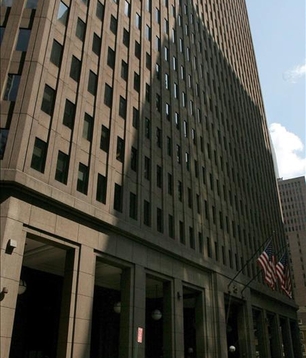 Imagen de archivo de las oficinas centrales de la firma inversora Goldman Sachs en Nueva York. EFE/Archivo Imagen de archivo de las oficinas centrales de la firma inversora Goldman Sachs en Nueva York. EFE/Archivo