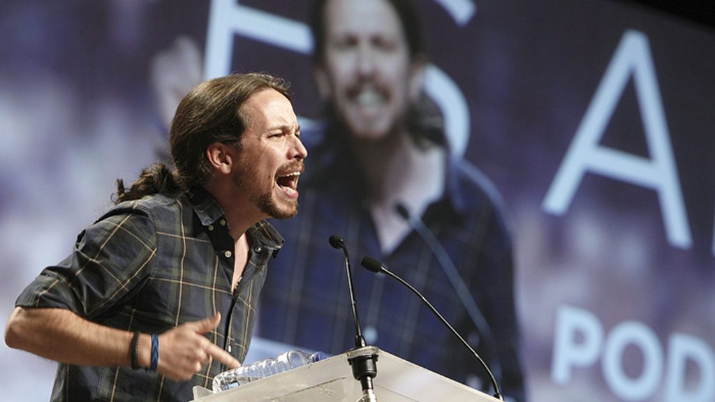 Mitin de Pablo Iglesias en Zaragoza