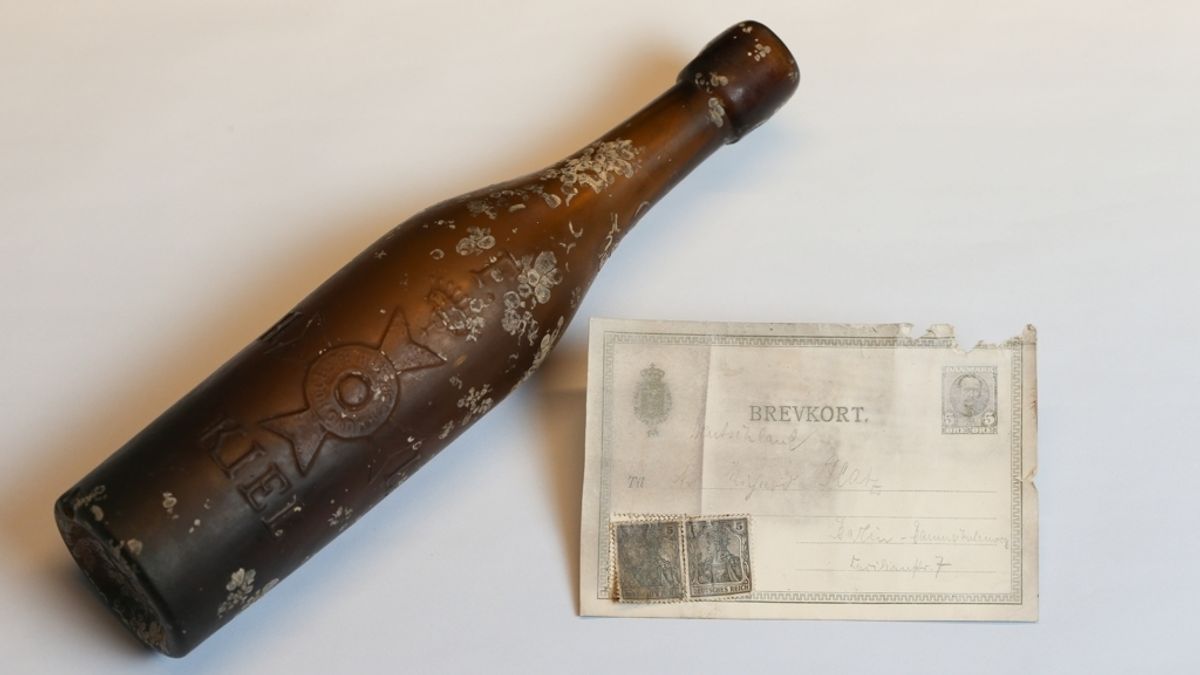 Hallado 101 años después un mensaje lanzado al mar en una botella