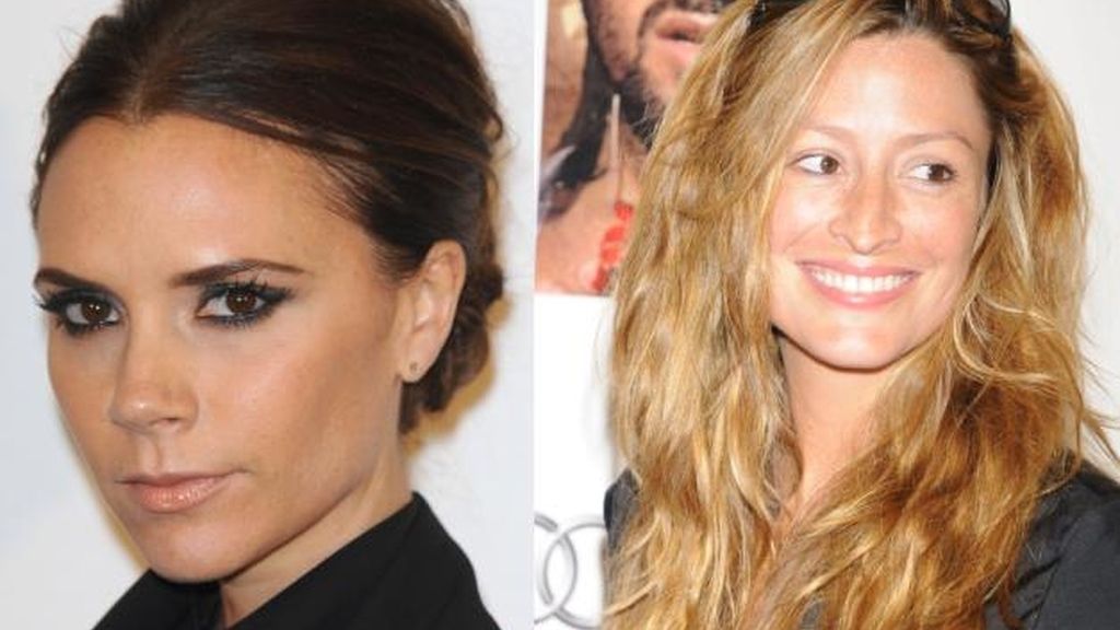 Victoria Beckham y Rebecca Loos