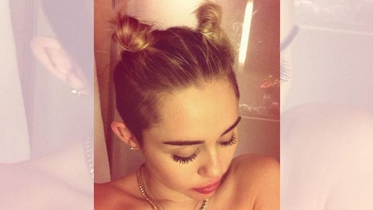 Miley Cyrus se desnuda antes de los MTV Europe Music Awards