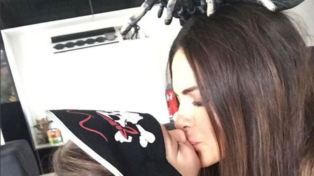 Romina Belluscio y su hijo Enzo celebran Halloween con mucho amor