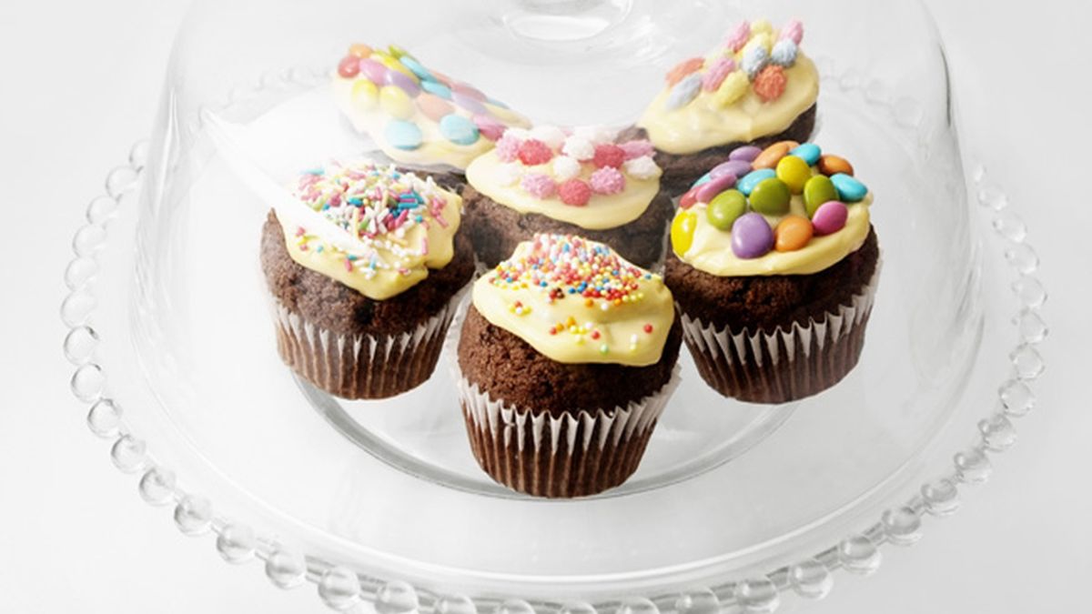 Cupcakes coloridos, que no son tan inofensivos como parecen