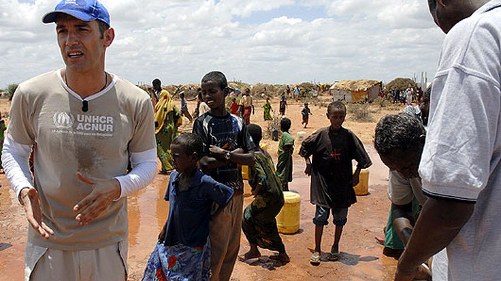 Jesús Vázquez, embajador de ACNUR en Kenia