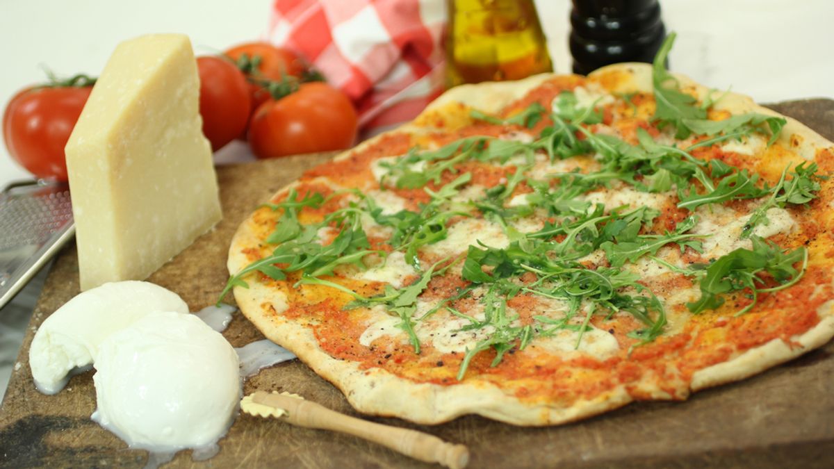 Pizza chorra de 'Robin Food'