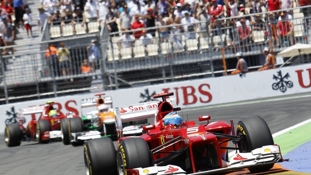 Alonso gana el Gran Premio de Europa